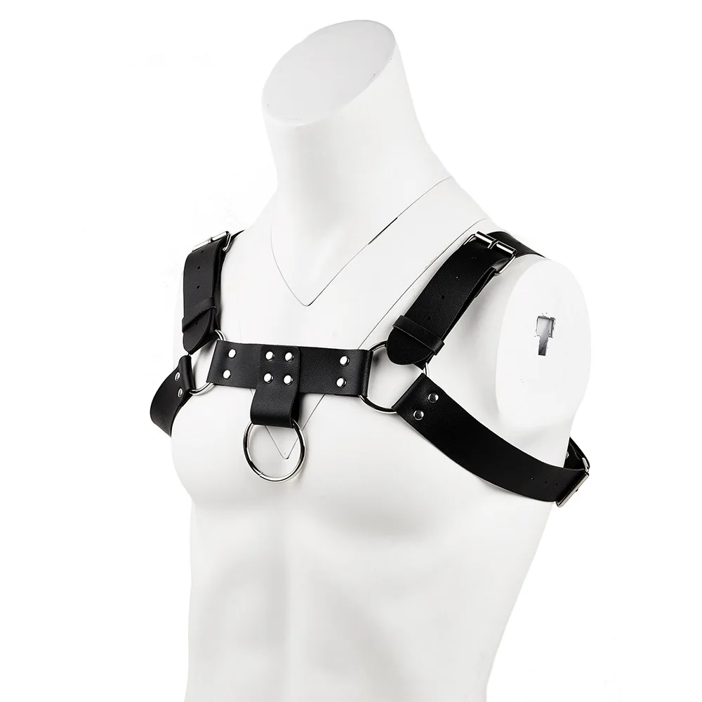 Бондаж мужской для ночного клуба кожаная Альтернативная обвязка ремешок
