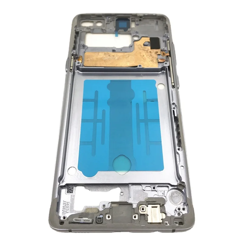 

Корпус пластины средней рамки для Samsung Galaxy S10 5G G977, панель с поддержкой ЖК-дисплея, средняя Лицевая панель с боковыми клавишами, запасные части