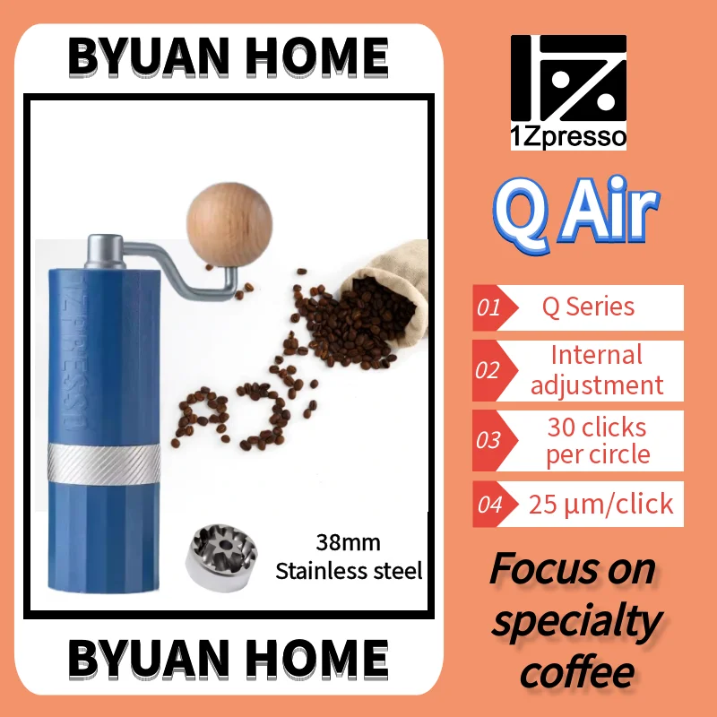 Портативная ручная кофемолка Mini 1 шт. 1zpresso Qair PC