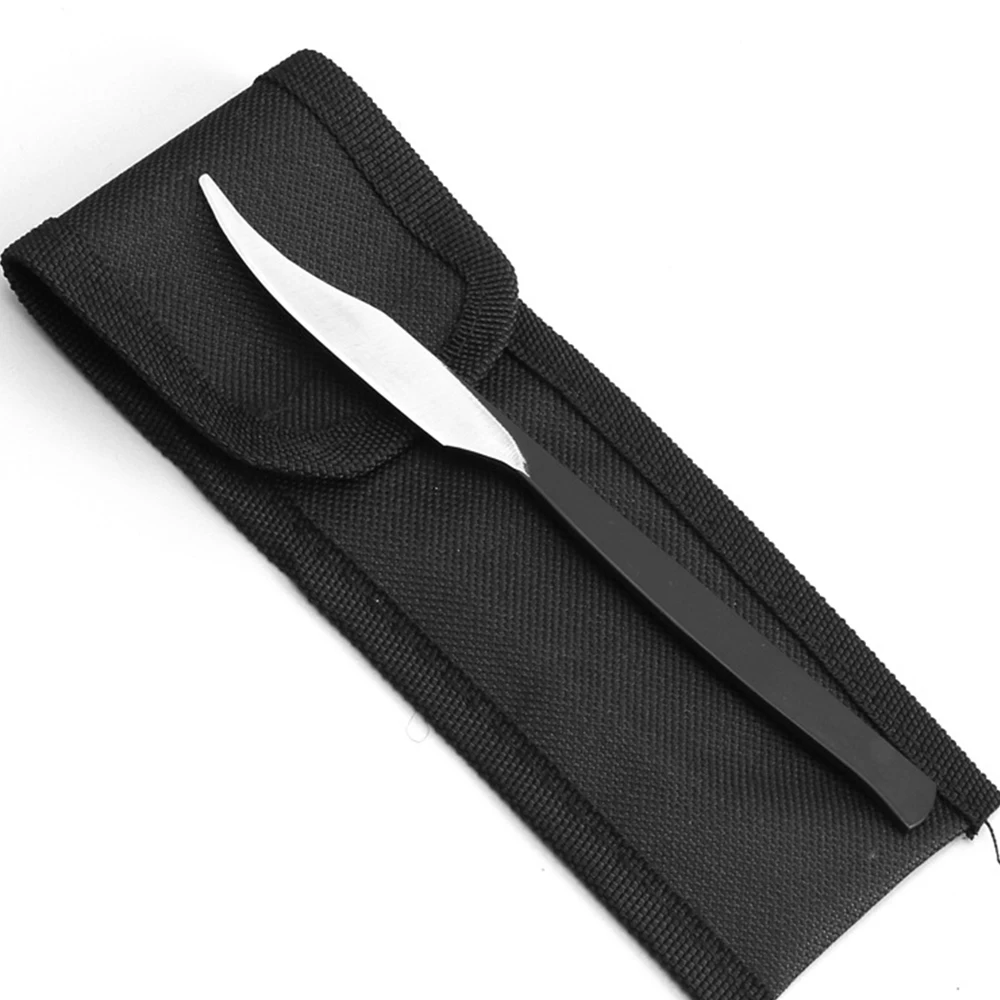 

1Pcs16CM Long Leather Craft Practical Cutting Scraper Fixed Sessionless DIY Leather Tool With Storage Back Oxford Bag
