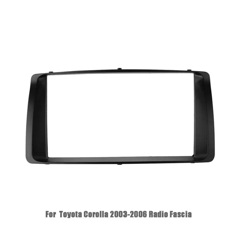 Автомобильный радиоприемник Fascia Для Toyota Corolla 2001-2006 GPS стереопанель крепление для