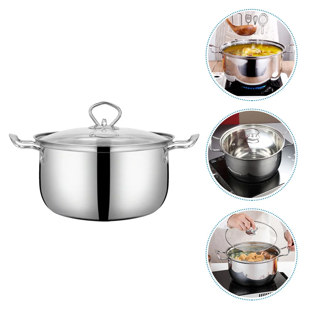 

Stainless Steel Stock Pot Small Saucepan Sauce Pan Lid Soup Pot Soup Pan Cooking Pots Lids