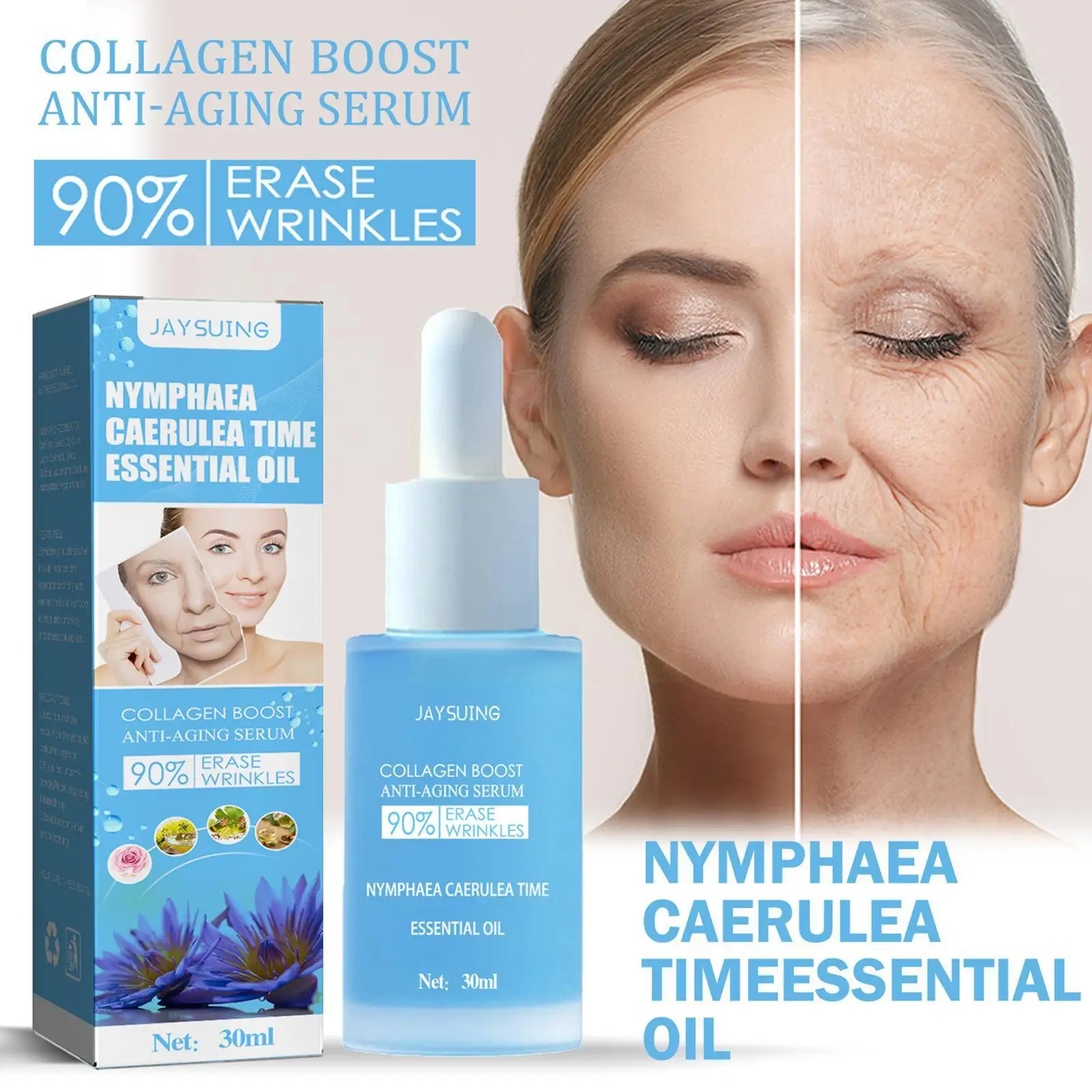 

30ml Anti-Aging Serum Facial Hydrating Serum Moisturizing Brightening I0T4
