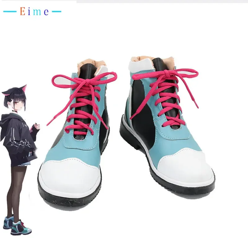 Игра Синий Архив Kazusa Обувь для косплея Хэллоуин Карнавальные ботинки из
