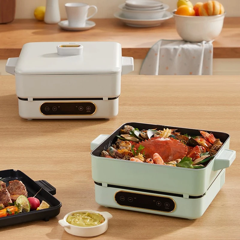 Электрическая сковорода мультиварка антипригарная блинница электрическая для