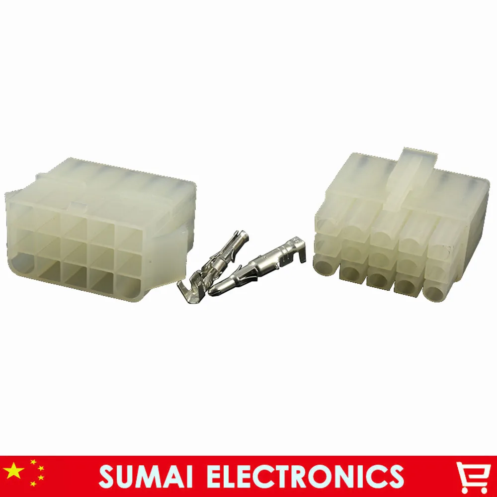 

15 Pin/Way L6.2-15P Connector Plug,15P Male and Female Air Docking Connector 6.2mm Pitch Electrical Connector