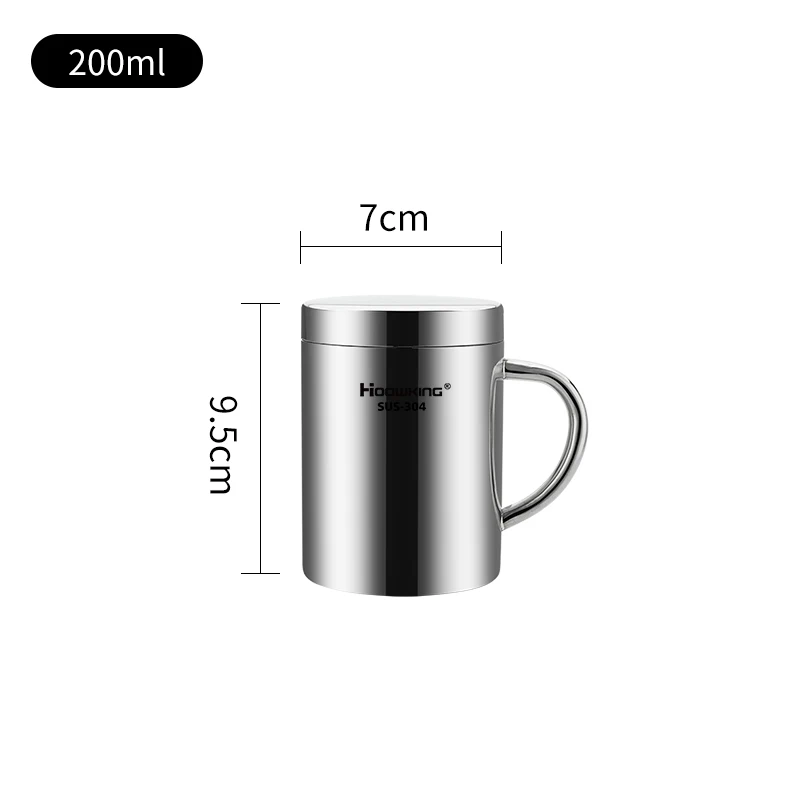 

Кружка HOOWKING из нержавеющей стали 304 200-500 мл