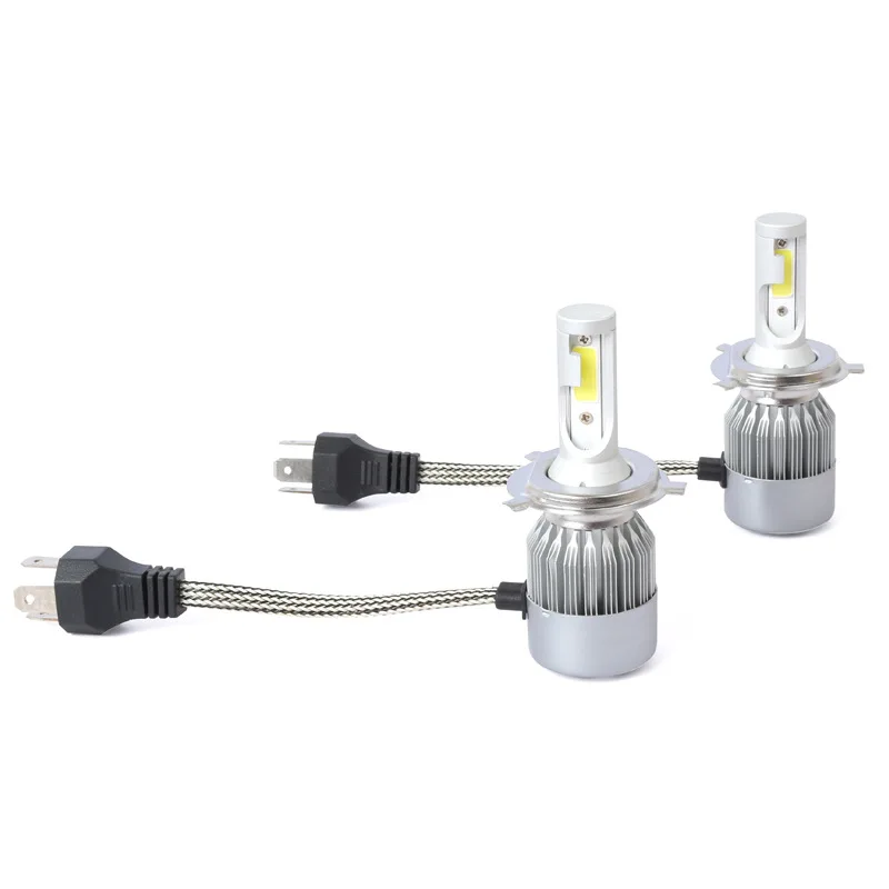 C6 H1 H3 светодиодный лампы для фар H7 Светодиодные Автомобильные фары H4 880 H11 HB3 9005 HB4
