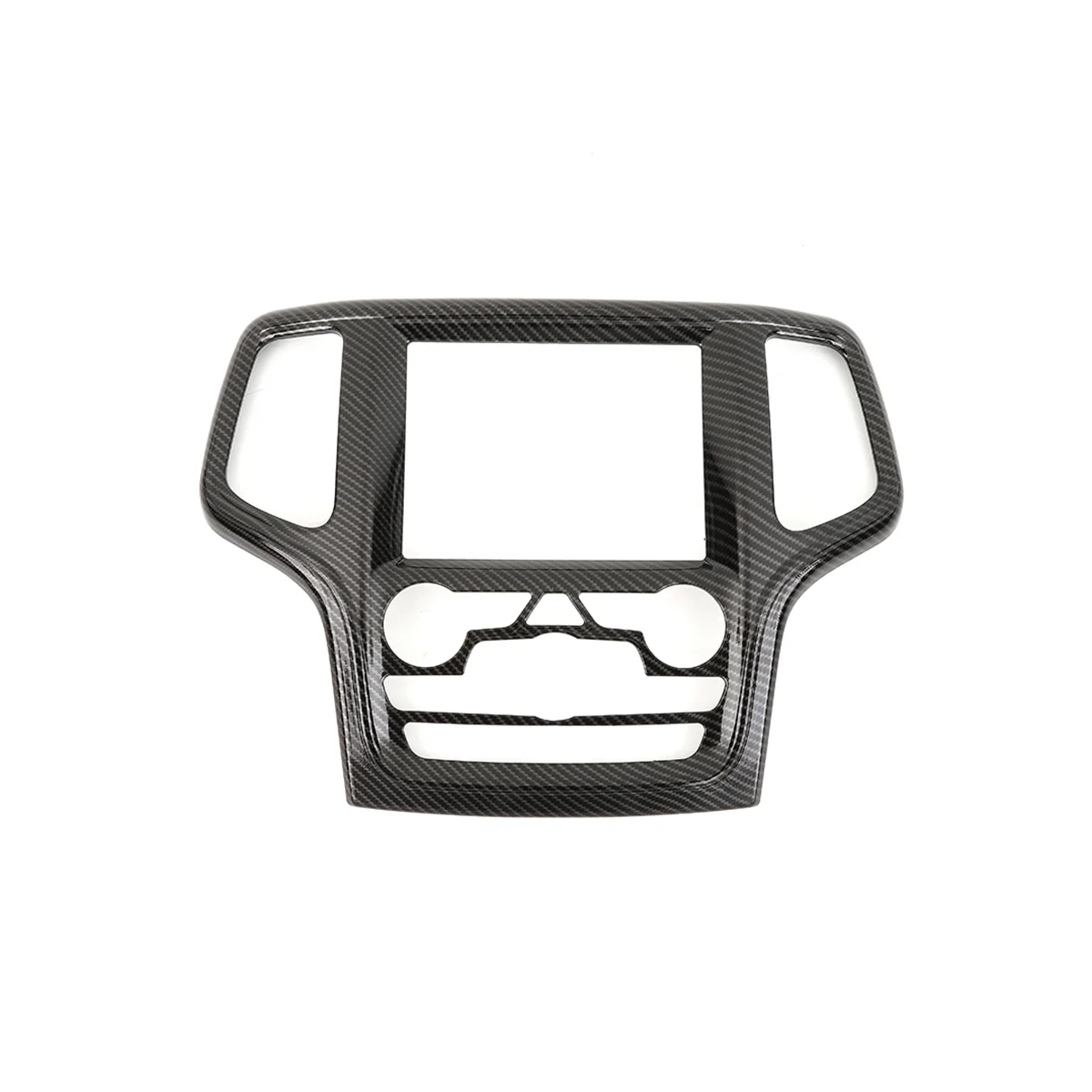 

Car GPS Navigation Panel Cover Trim for Jeep Grand Cherokee 2014-2018 Accessories ABS Carbon Fiber