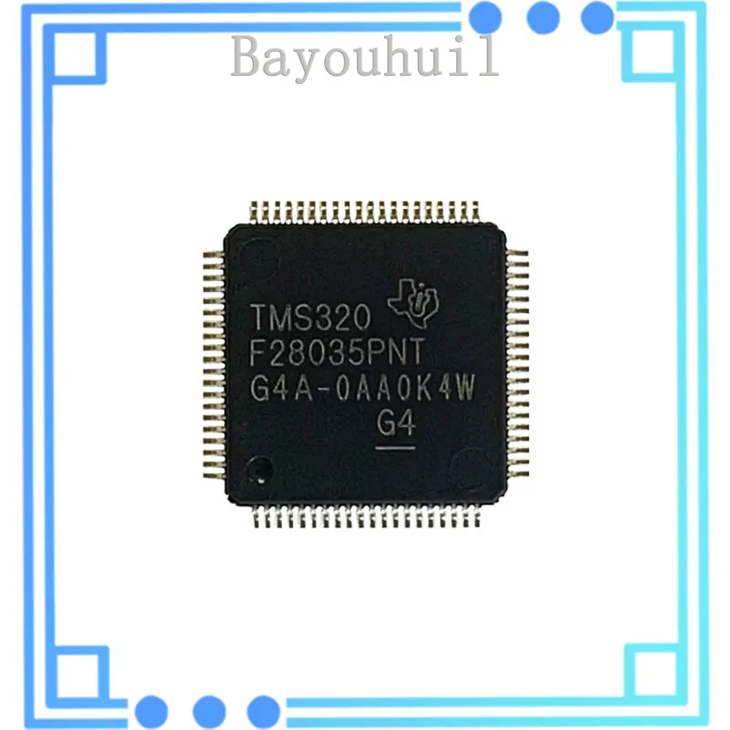 

10PCS TMS320F28035PNT TQFP-80 New and Original IC Chip Integrated Circuit
