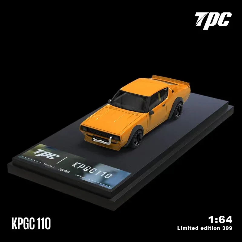 TPC 1:64 LBWK KPGC110 Yellow Diecast Model Car