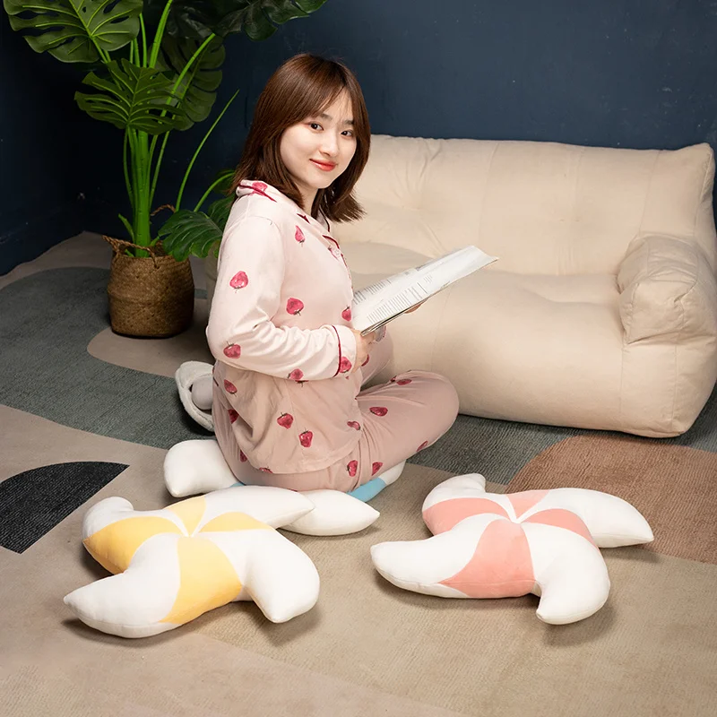 

Windmill Cushion Back Office Chair Cushion Sofa Pillow Cushion Home Decoration Tatami Cute Cushion Lumbar Support