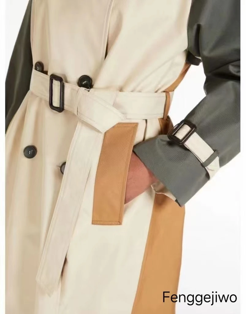 Женский тренч Fenggejiwo1