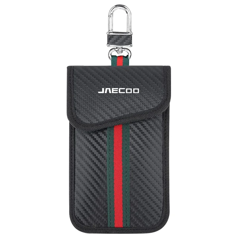 Чехол-блокиратор сигнала автомобильного ключа JAECOO, RFID-кейс Фарадея, брелок для ключей, сумка для хранения карт, противоугонный чехол для ключей JAECOO J7 J6 J9 Traveler (art.: 3920dabcf5286) - 3920dabcf5286