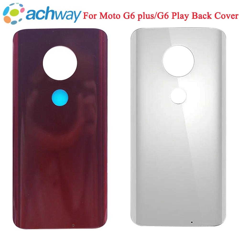 

Tested New For Moto G7 /G7 PLUS /P7 PLAY /G7 Prower Plus Battery Cover Battery Cover For Moto G6 Play G6 Plus Battery Cover