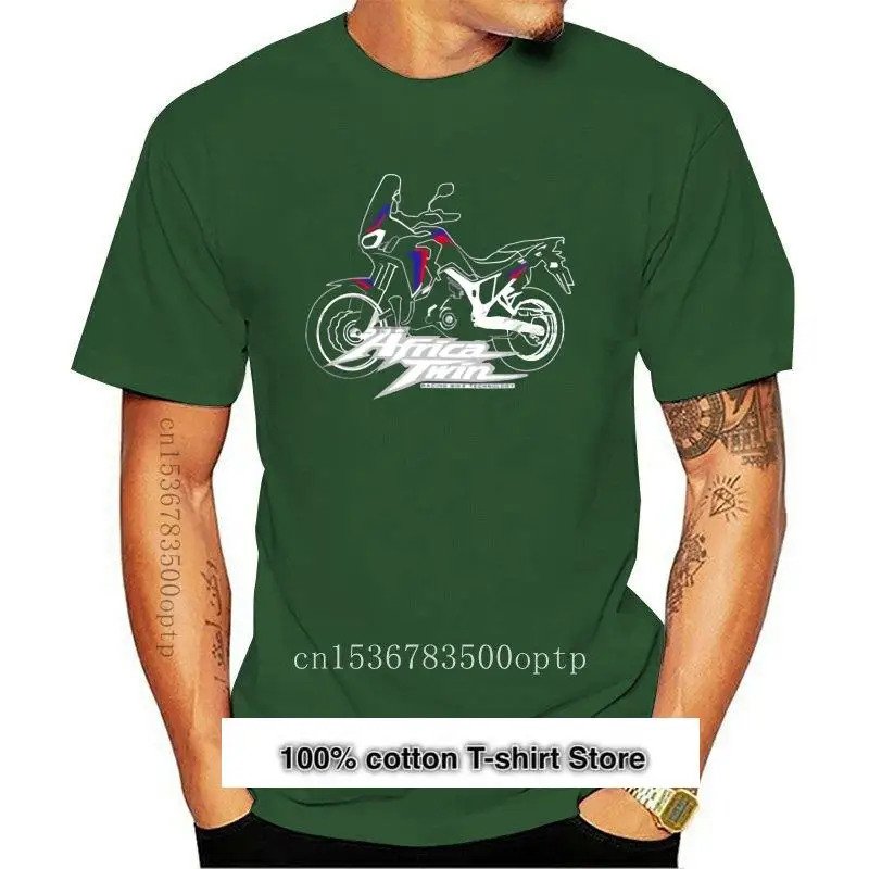 

Camiseta de Moto para CRF1000L, Camisa de algodón informal para hombre y mujer, de Africa Twin Motorcycle GP Raing, nueva