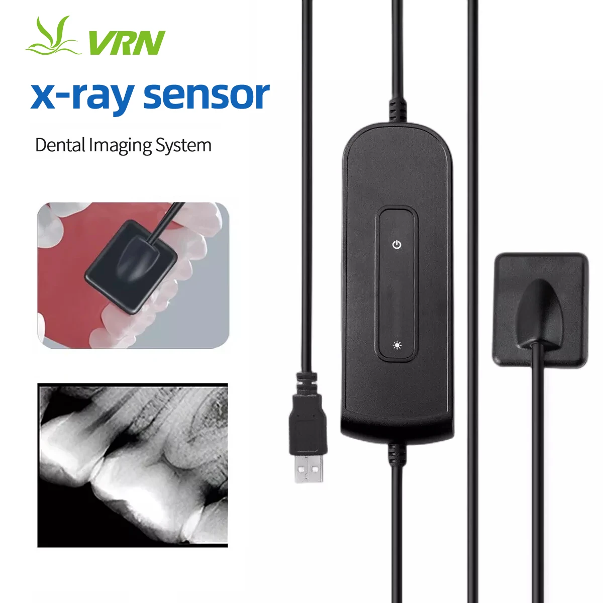 VRN Стоматологический рентгеновский датчик Внутриротовая цифровая система HD lmaging
