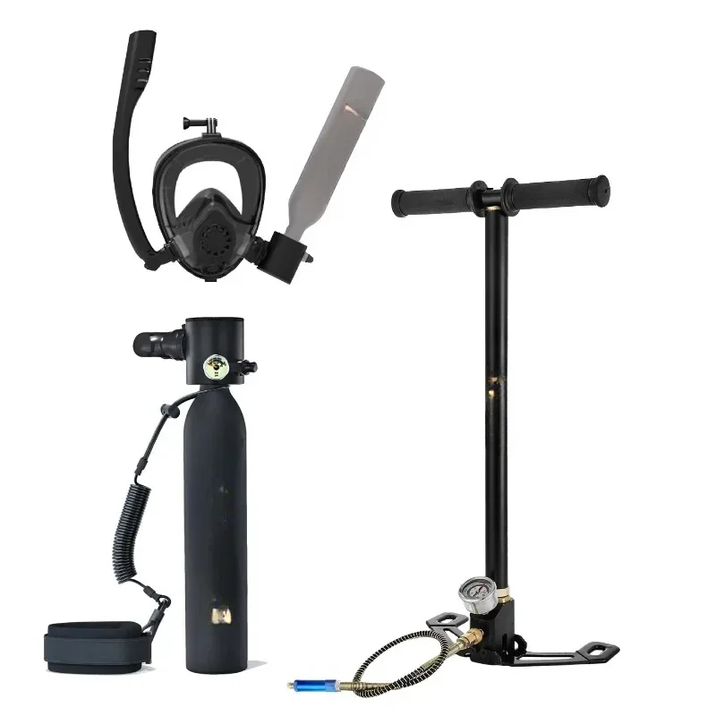 Резервуар для легких л резервуар подводного плавания Trimix Sub-Mask модный легкий