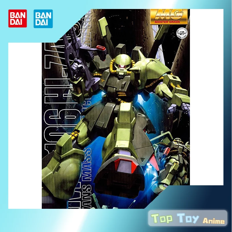 

Hobby Japan Bandai Original Gundam Model Kit Anime Figure MG 1/100 Hi-Zack RMS-106 Zaku Action Figures Collectible Gifts Toys