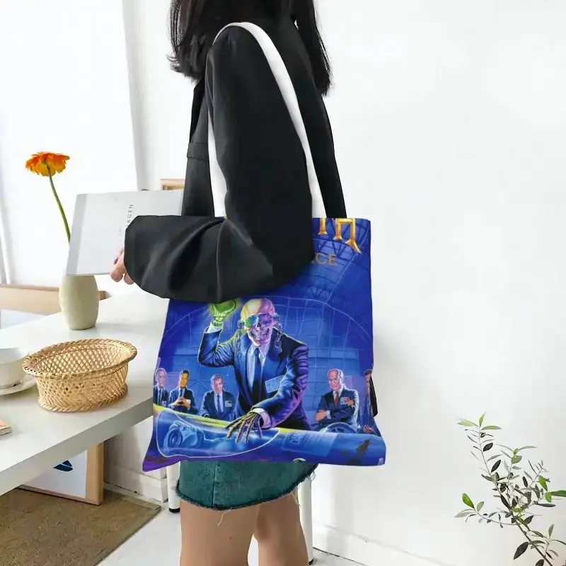 Megadeths Тяжелая сумка-тоут для продуктов Женская забавная Холщовая Сумка-тоут