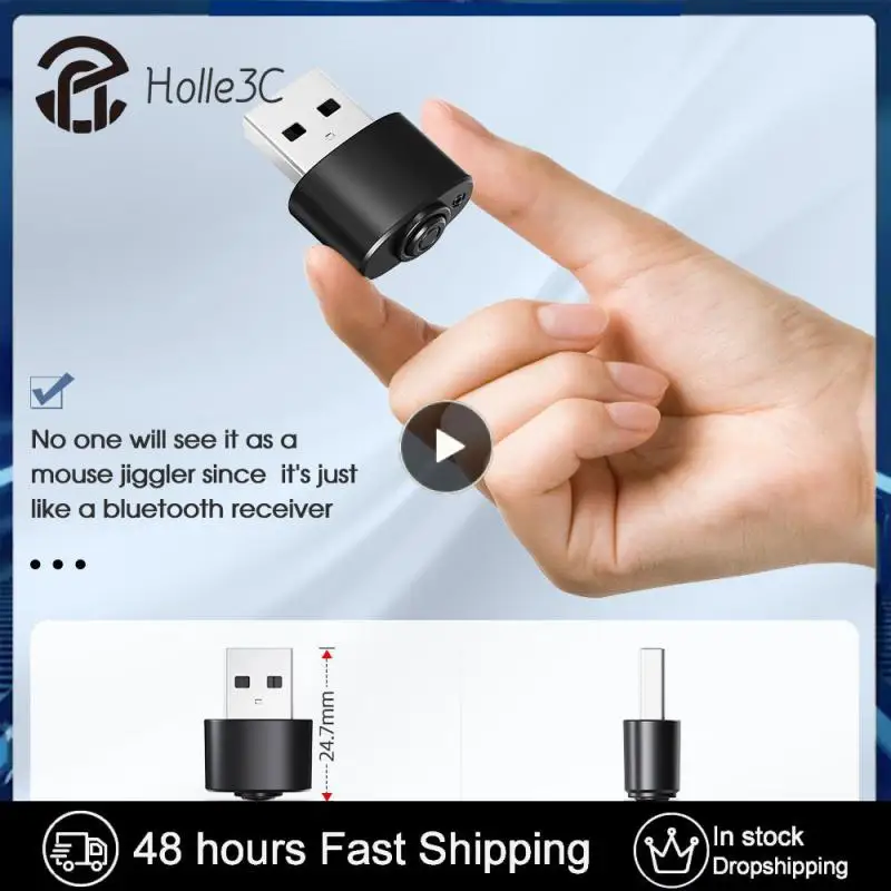 

Top Sale Usb Mouse Jiggler Keeps Pc Active Usb Mice Automatic Computer Mouse Mover Jiggler Artifact Usb Plug-and-play New Hot