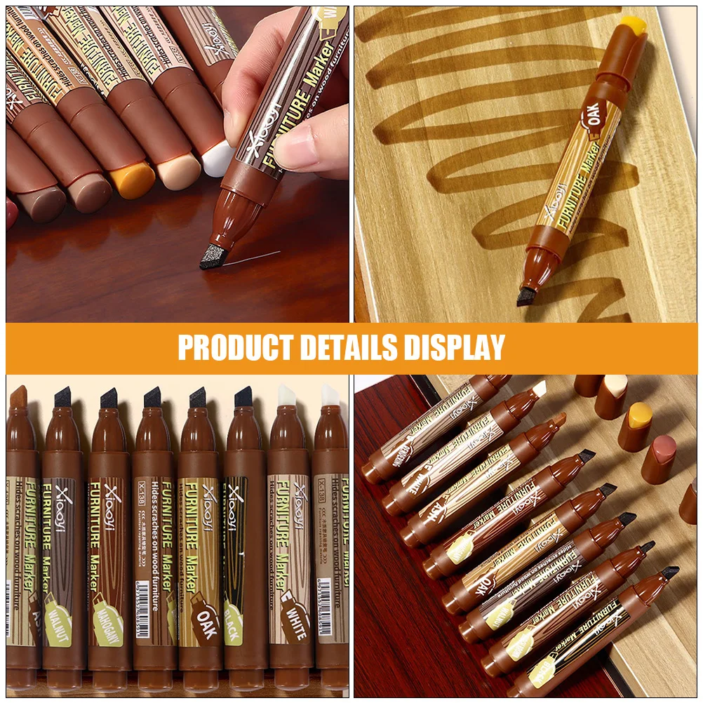 7 шт. аксессуары для ремонта дерева ручка мебели маркеры ретуши набор