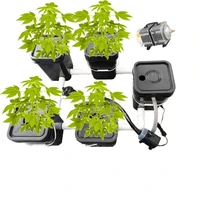 full complete 15l20l square pot dwc hydroponic system clone bucket for vegetable