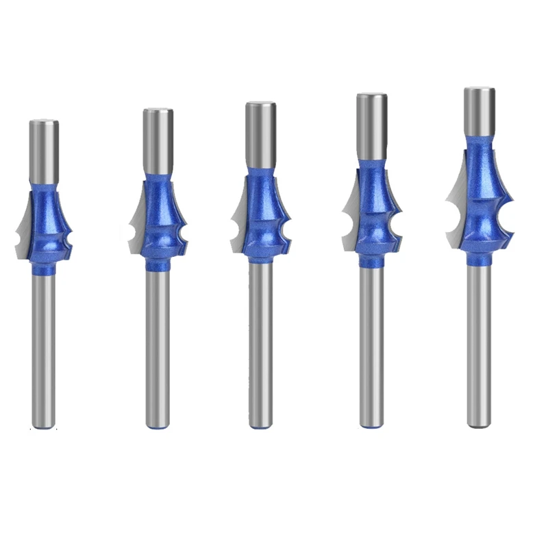 

1/4 Inch(6.35Mm) Drawing Line Bit Router Bit Set For Wood Bit Face Mill Carbide Cutter End Mill No Bearing