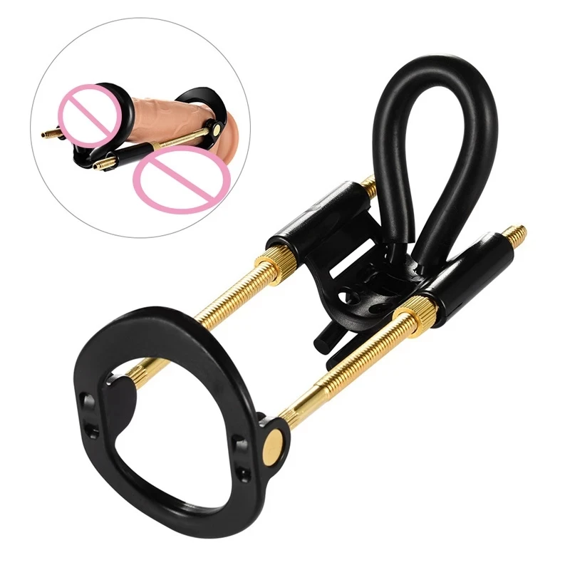

Male Enlargement Penis Pro Extender Silicone Penis Pump Enlarger Stretcher Tension Traction Correction Bending Sex Toys For Me