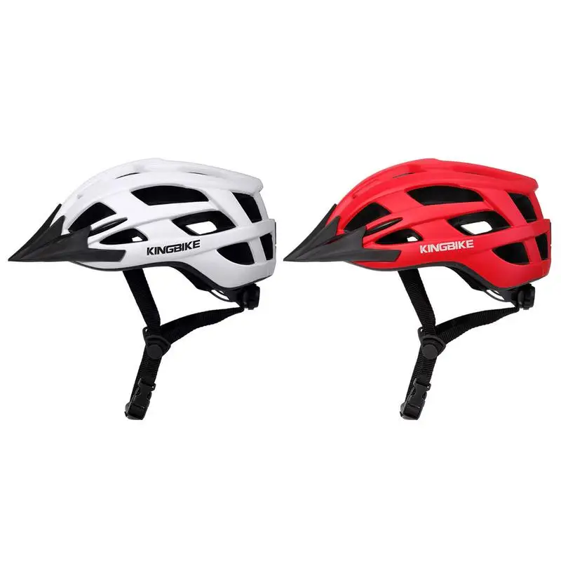 

Adult Cycling Helmet MTB Bike Helmets With Detachable Visor Lightweight Bicycle Skateboard Helmet Safety Cap Head Protector