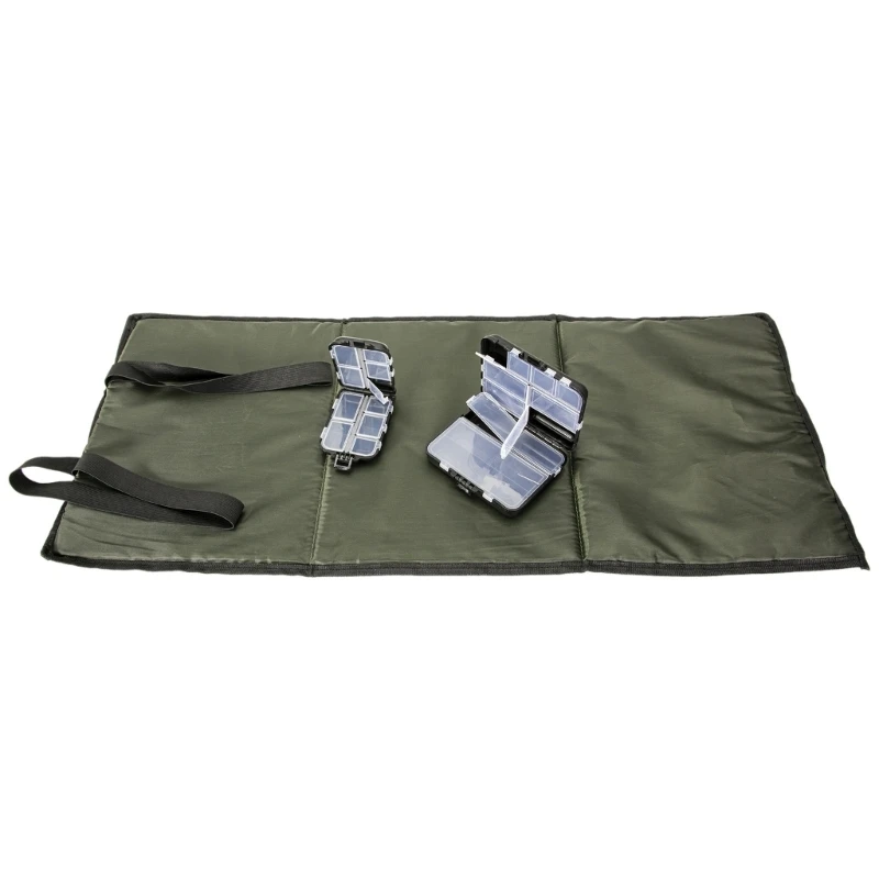 

Fishing Unhooking Mat Fishing Lure Storage Box Baits Container Fishing Accesory