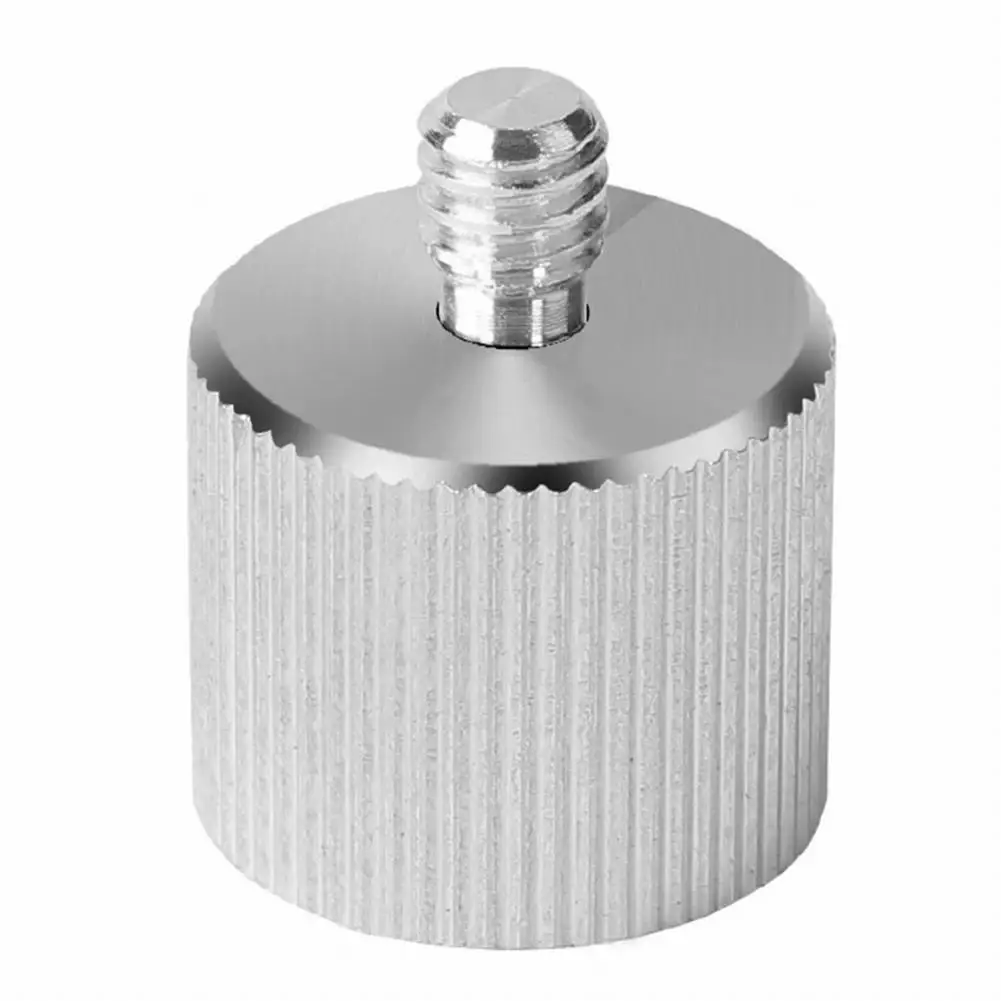 

5/8 Inch Female To 1/4 Inch Male Mic Stand Adapter For 1/4 Thread Level Rangefinder 5/8\" Tripod Stand With 1/4” Threads