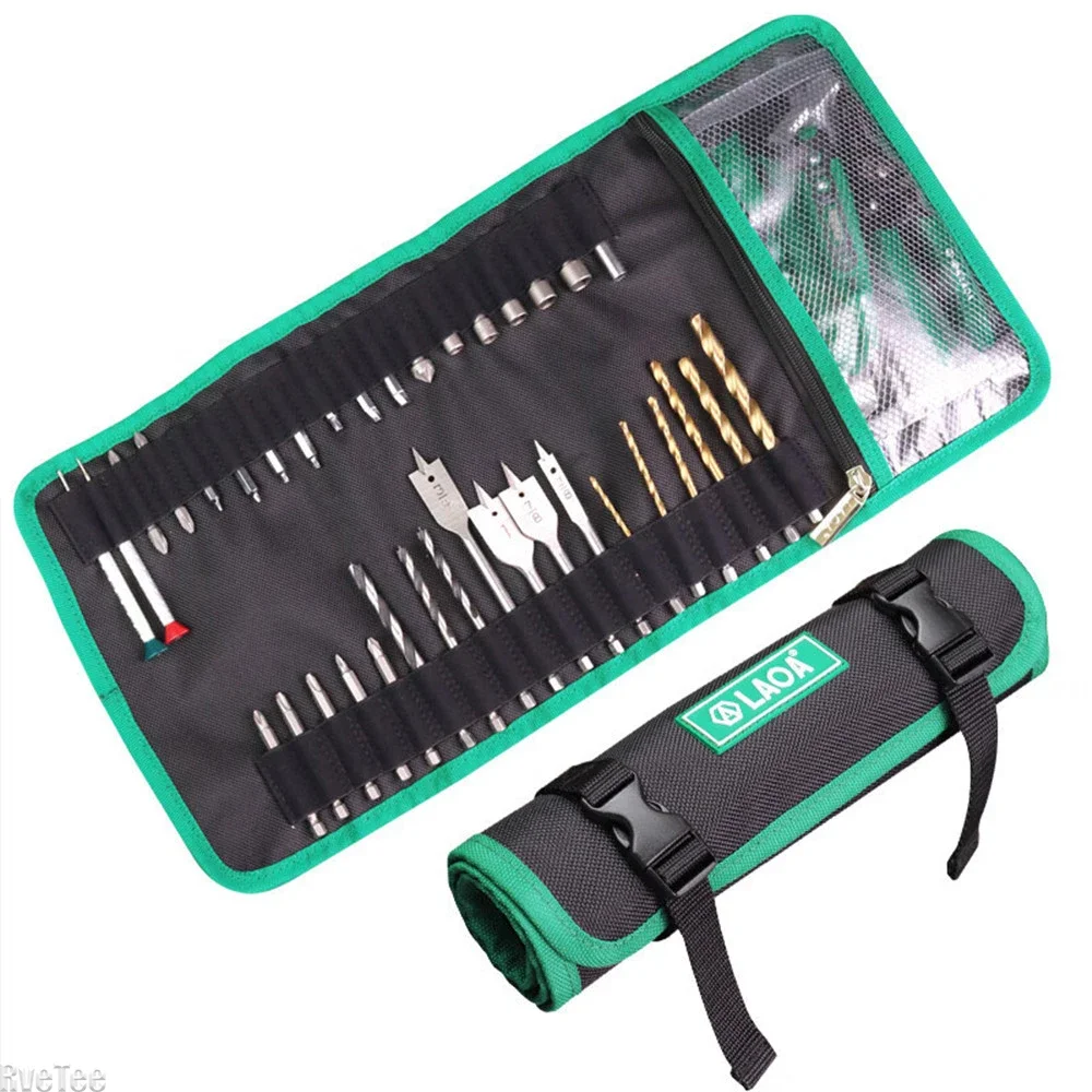 Карманный чехол для инструментов сверла отвертки сумка LAOA с прозрачной