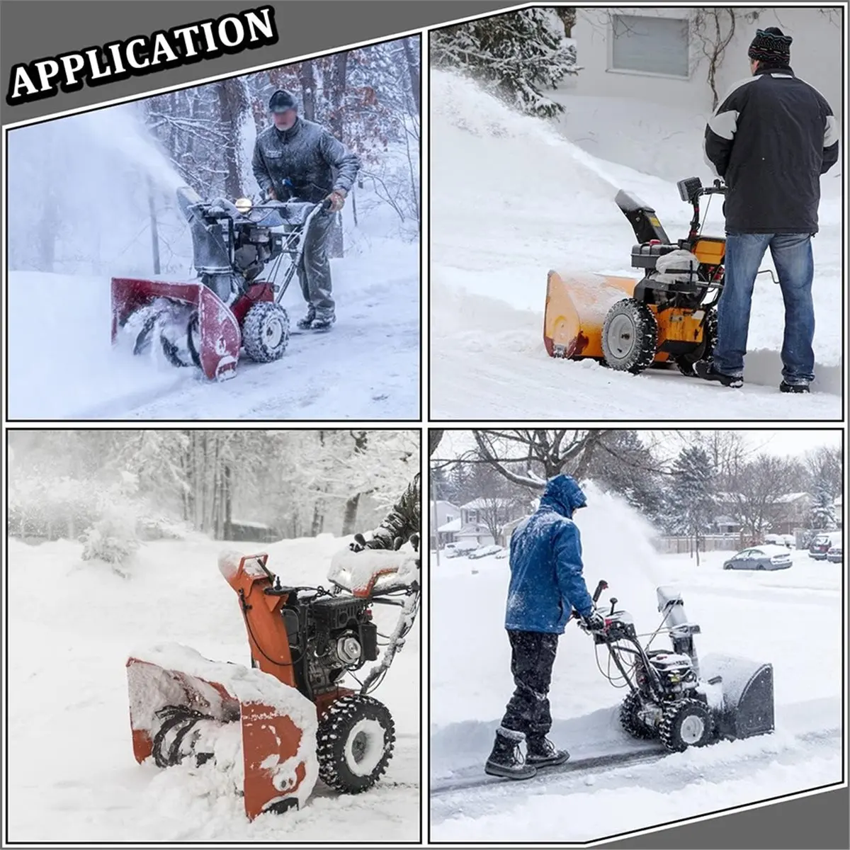 Фото Комплект башмаков AT33 784-5580 для снегоуборщиков MTD, Troy-Bilt, Cub Cadet №3