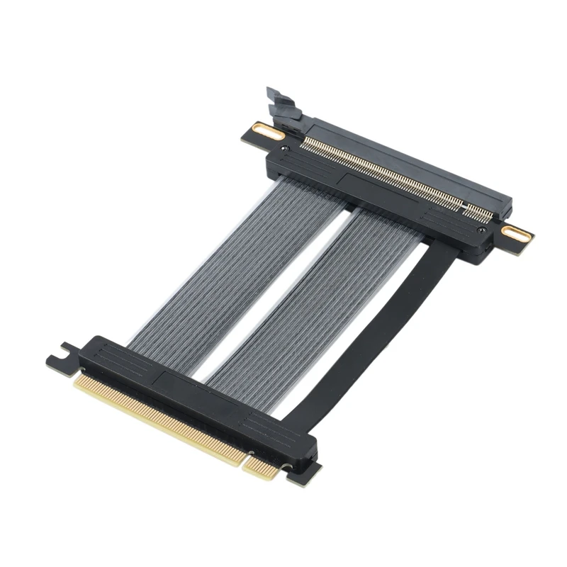 

PCIE 4.0 X16 To X16 Graphics Card Extension Cable, Flexible 180 Degree Extension Cable, For 1U 2U Chassis
