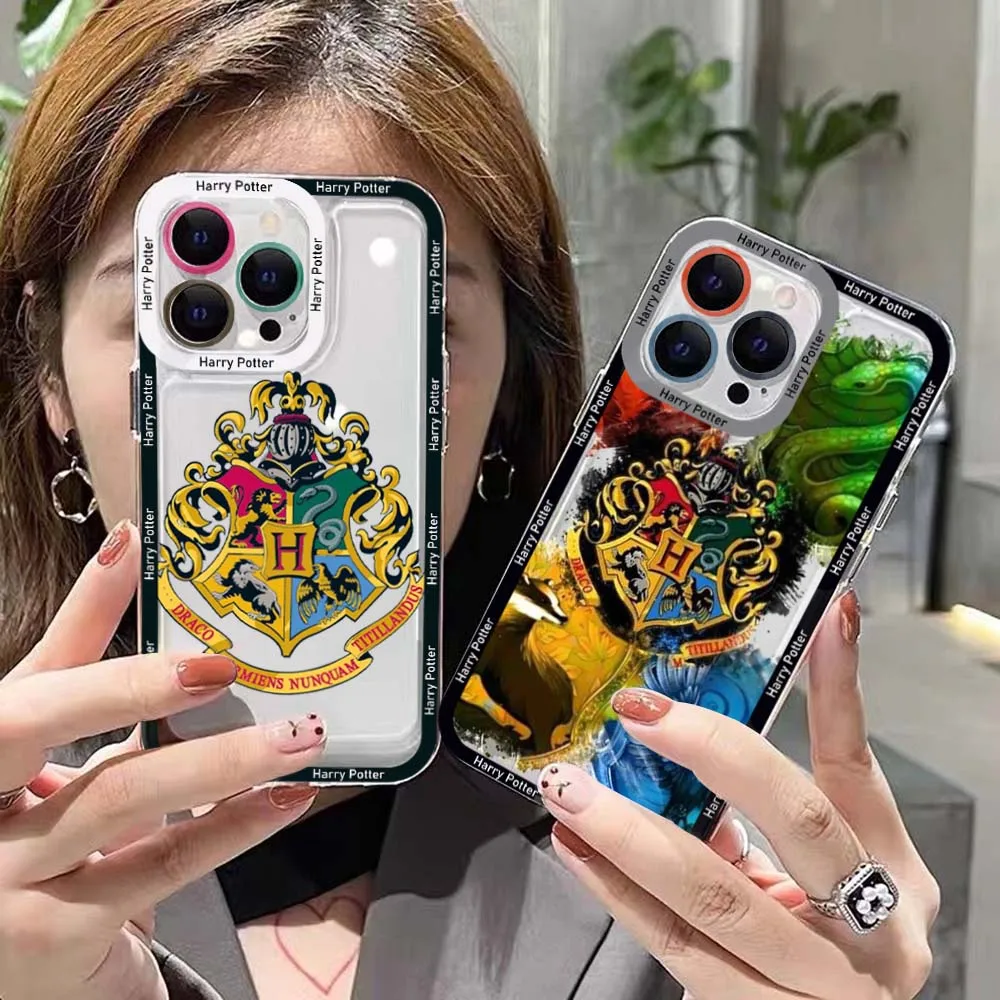 

Anime Harries Potters Transparent Phone Case For Xiaomi Mi 13 12 11 10 lite 11i 12S Poco M3 M4 F3 MIX 3 4 Pro Ultra 5G 4G Cover