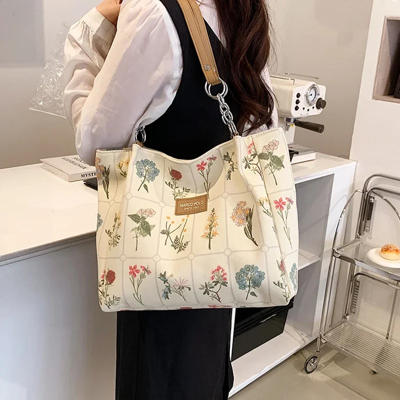 

Crossbody Bags for Women Canvas Printed Shoulder Bag Handbag Large Capacity Purses and Handbags Bolsas Femininas сумка женская