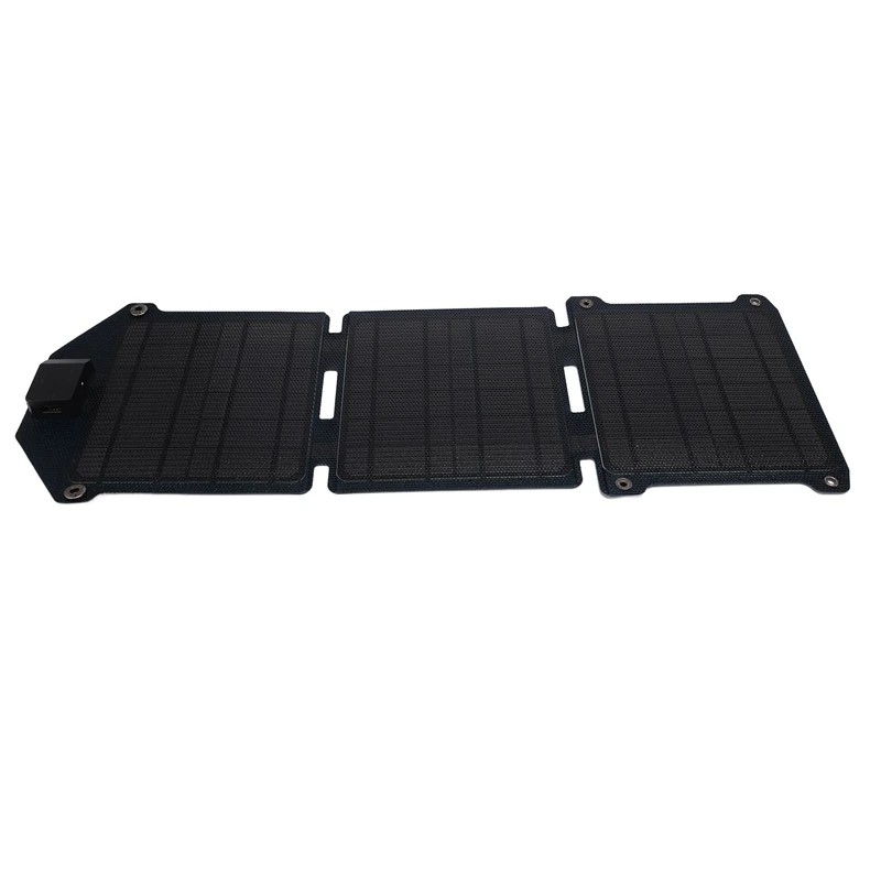 

Portable Solar Panel Kit Foldable Solar Charger 15W 5V USB Waterproof ETFE Solar Panel USB Ports Outdoor Camping Charger