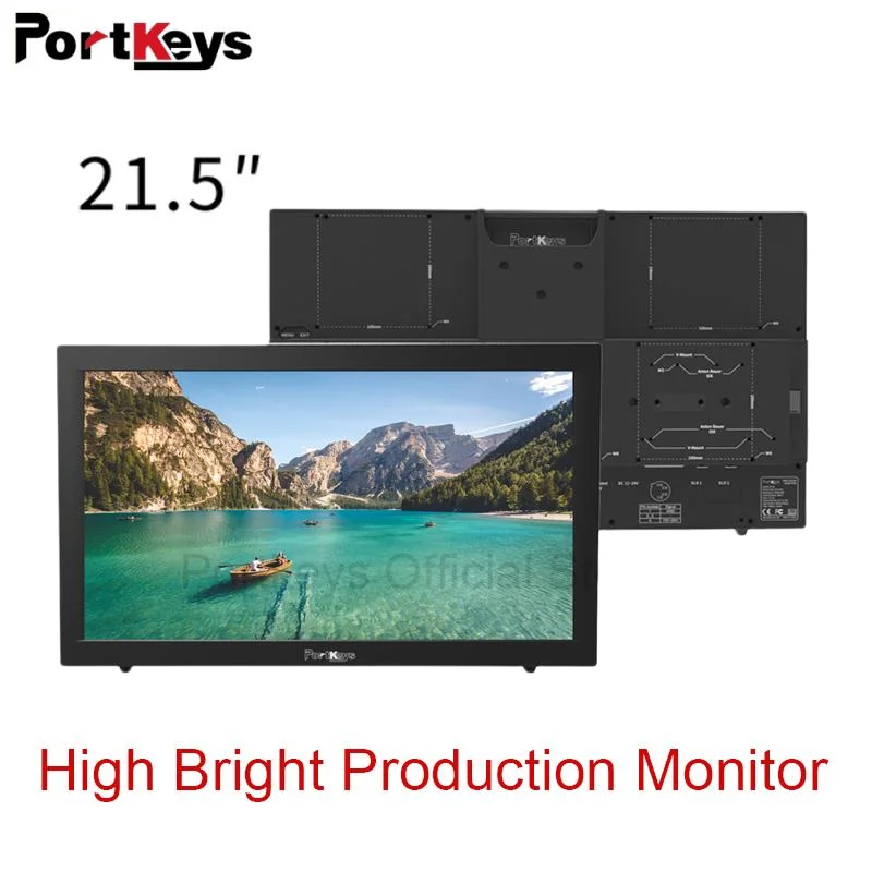 

Portkeys MT22 21.5" inch Portable Production Monitor FieLd SDI HDR Camera Monitors For DSLR Live Streaming Studio Audio Monitors