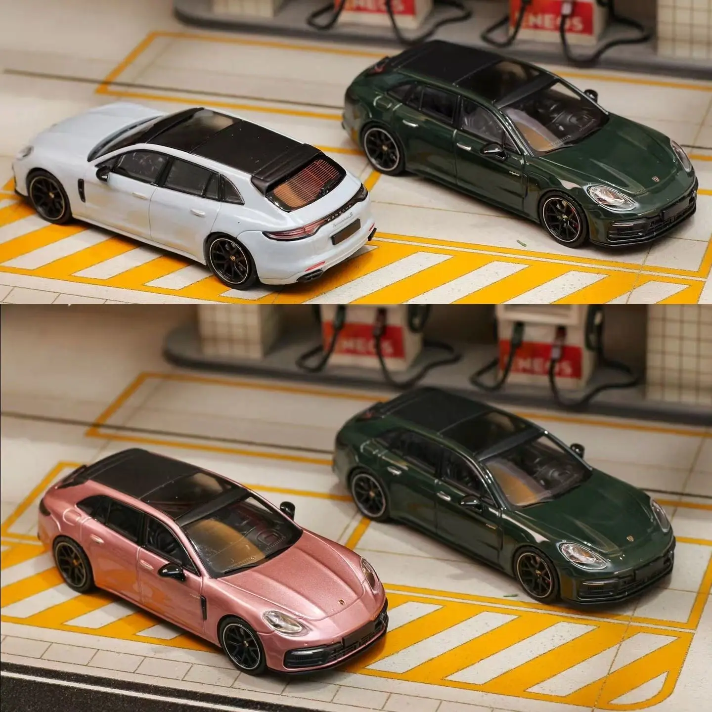 Фото Модель автомобиля Porsche Pamela Touring Edition из литого металла в масштабе 1:64 от Ghost Player. №2