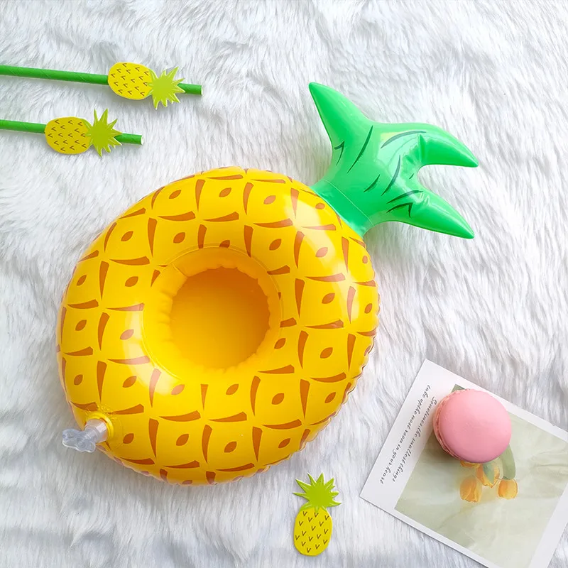 

Надувной держатель для напитков в виде фламинго или единорога