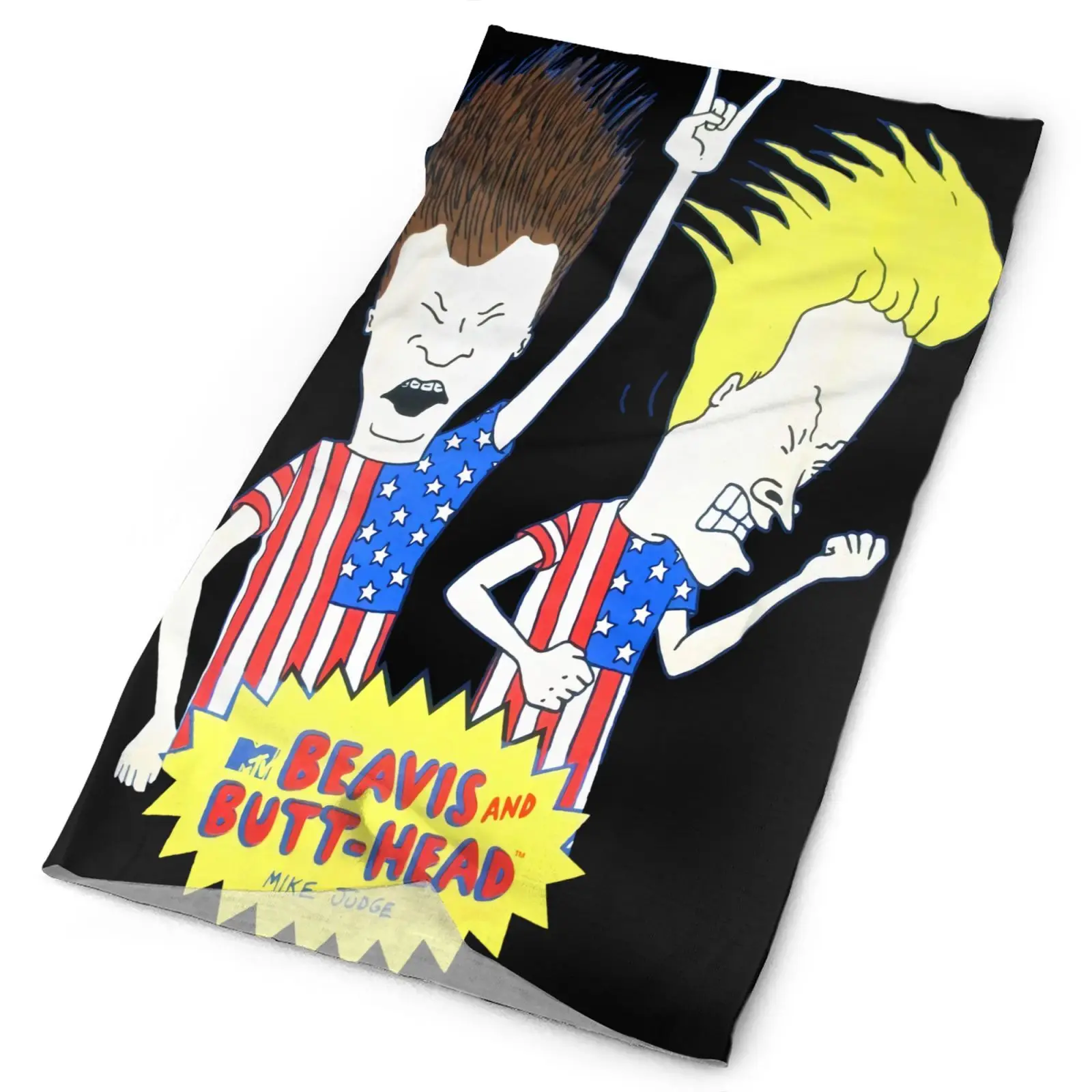 

Мужская металлическая бандана Beavis с анальной головкой в американском стиле Mtv, Мужская Дизайнерская маска, бандана, мужской шарф, мужской ша...