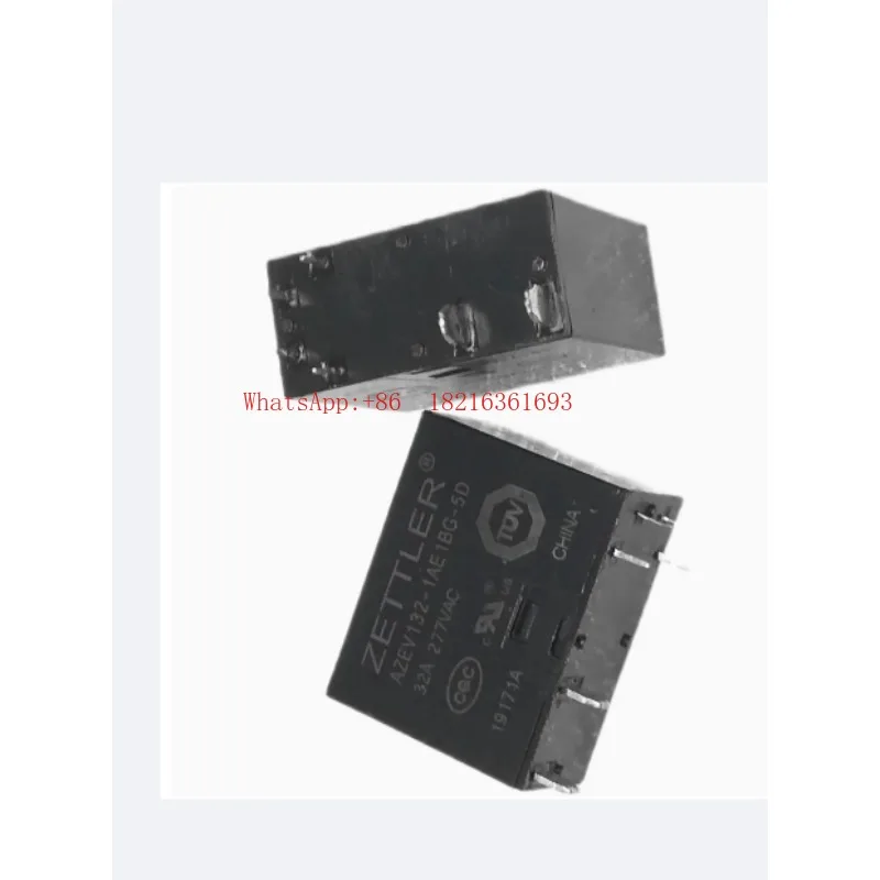 Фото Ограниченное предложение: 1 шт. Новое оригинальное реле ZETTLER AZEV132-1AE1BG-5D / 12D 32A 277VAC 6-контактное SPST для зарядки электромобилей №1