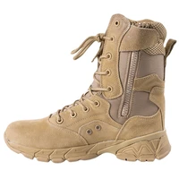 winter mens warm high top zipper combat boots special forces tactics desert mountaineering combat boots military fans boots