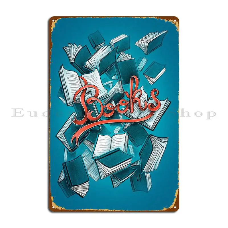 

Книги, металлические знаки, создавайте фототаблички, настенная табличка, железная винтажная Жестяная Табличка, плакат