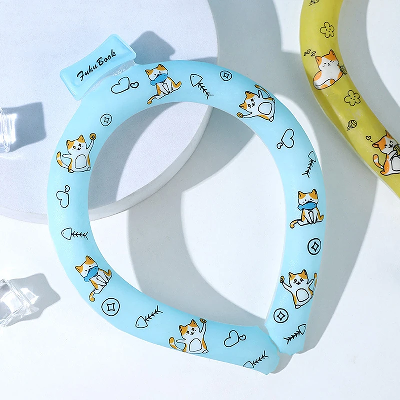 Подвесной шейный охлаждающий воротник для занятий спортом на открытом воздухе с