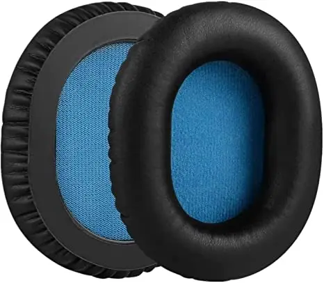 

HD8 Earpads Replacement Protein Leather Memory Foam Ear Pads Cushion Cover Compatible with Sennheiser HD8 DJ HD 8 DJ HD6 Mix Hea