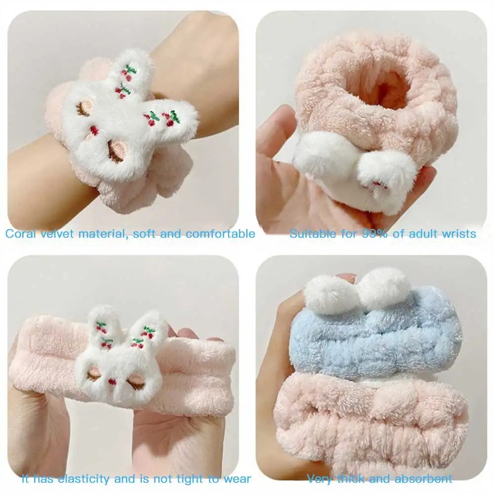 2/3/4 компл. браслет для мытья лица водонепроницаемый анти-влажный артефакт