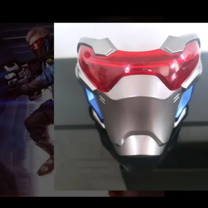 Steam Game OW Смола Маска Косплей Overwatch Солдат 76 анфас шлем модный головной убор