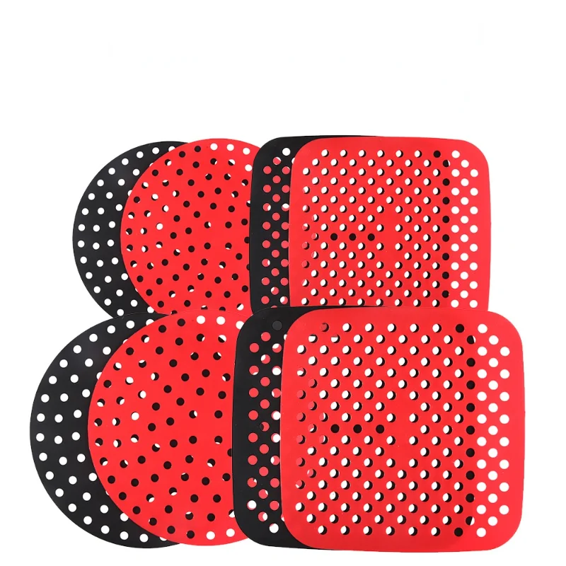 

Silicone Mat Kitchen Accessories Air Fryer Non-stick Baking Mat Pastry Tools Accessories Bakeware Oil Mats Cake Grilled Saucer
